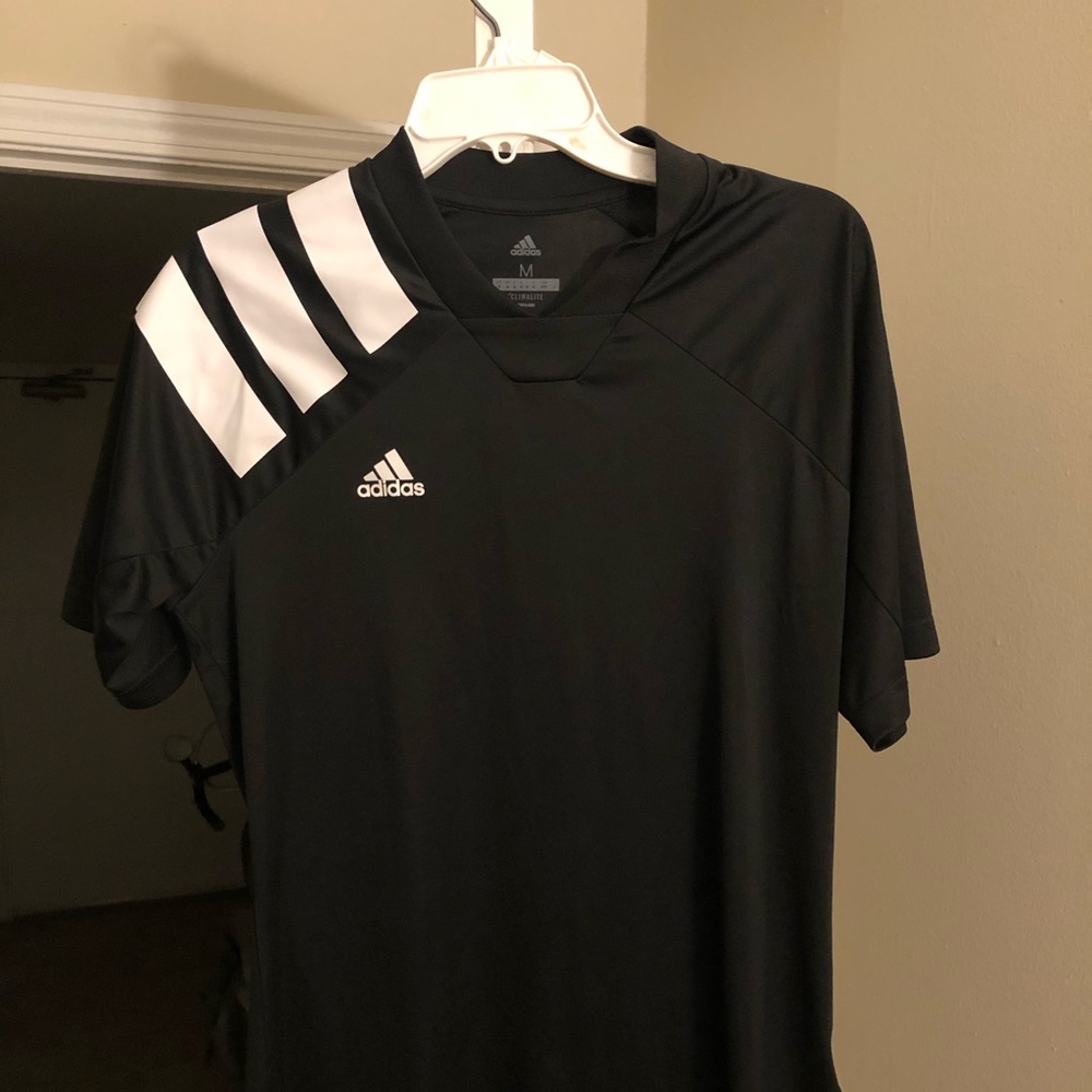 Adidas black tee